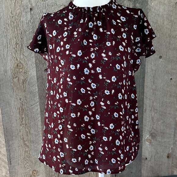 Forever21 Lightweight Floral Summer Top - Picture 1 of 8